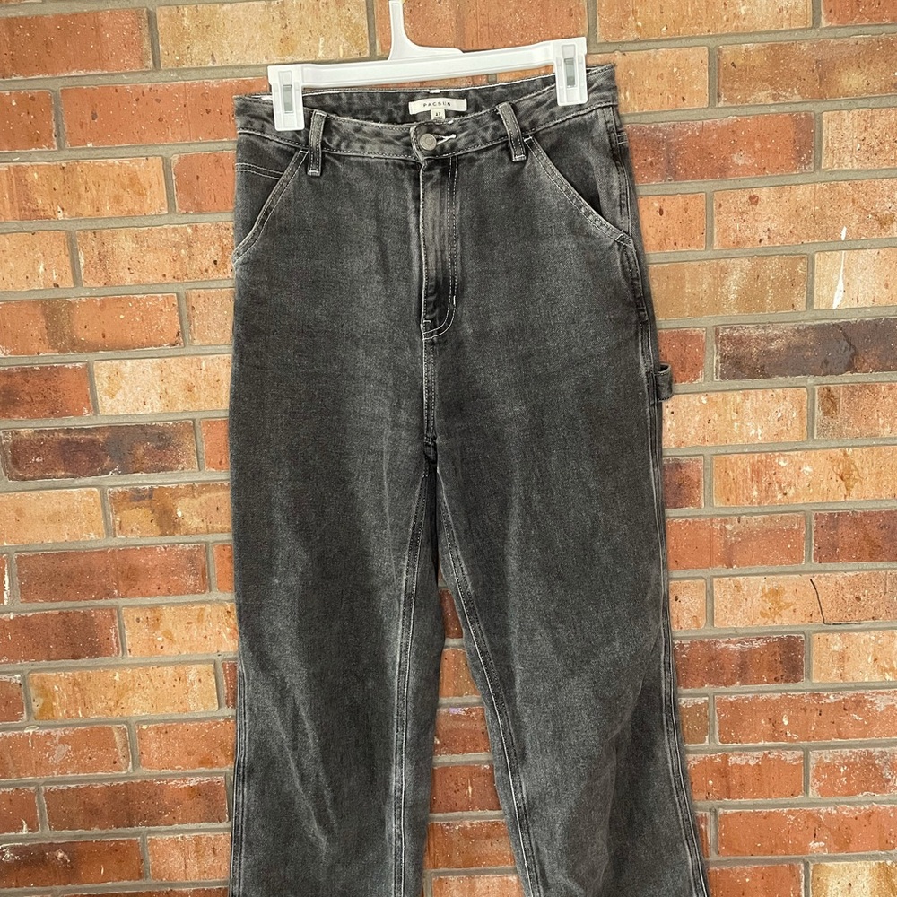 Pacsun Dark Washed Jeans with Cool Pockets